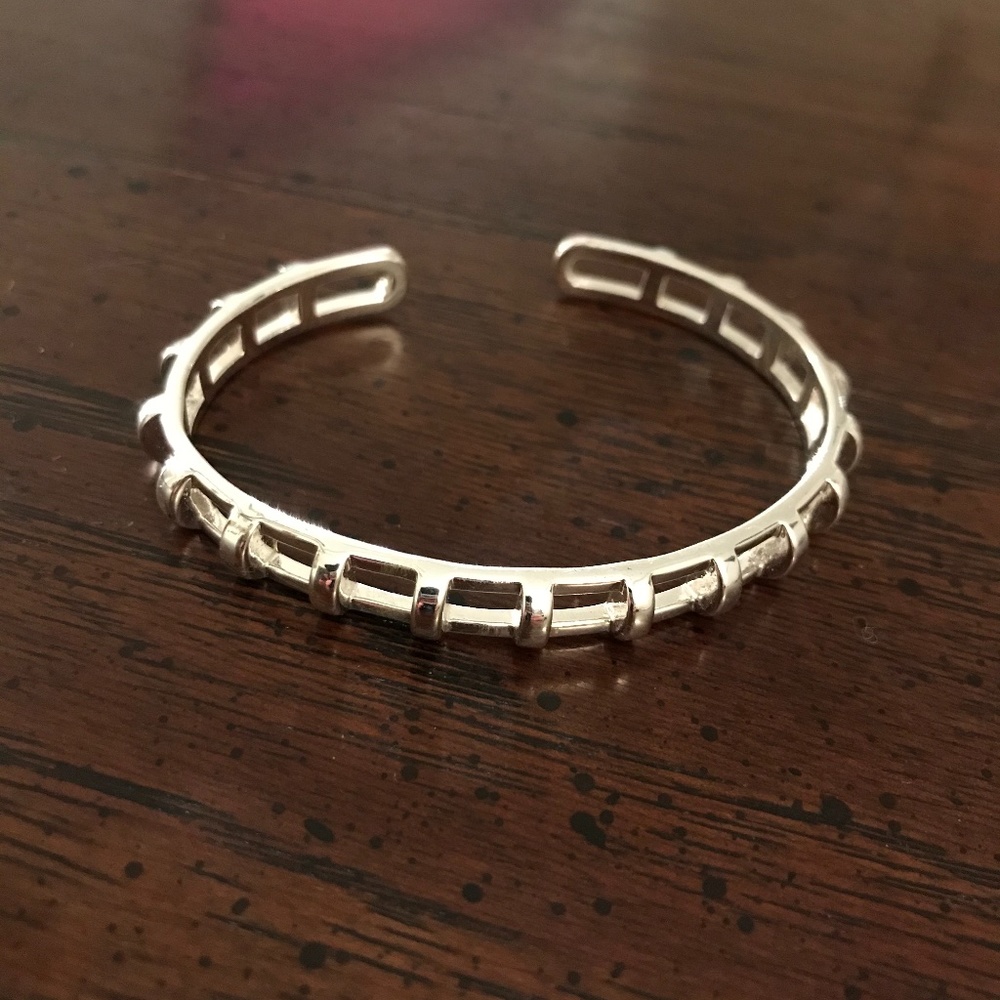 Stella & Dot Sterling Silver Cuff Bracelet